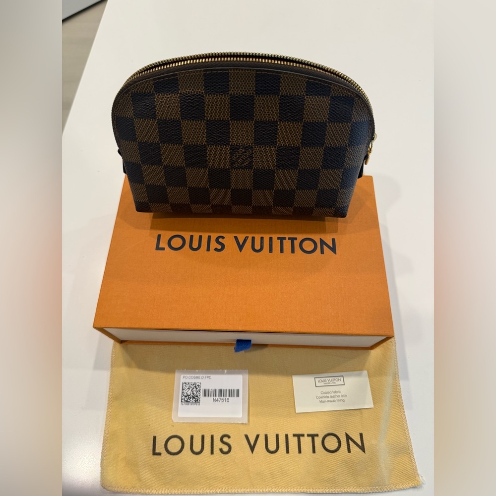 Louis Vuitton Monogram Cosmetic Pouch (small)